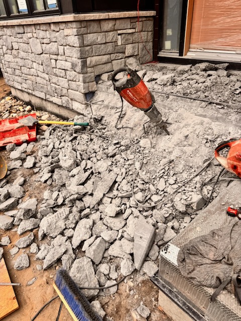 Concrete Slab Removal
