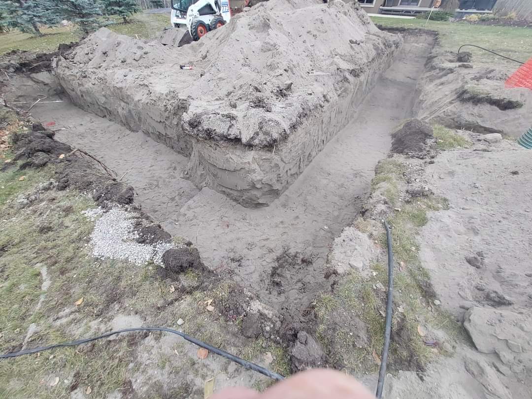 Backyard Footing Excavation
