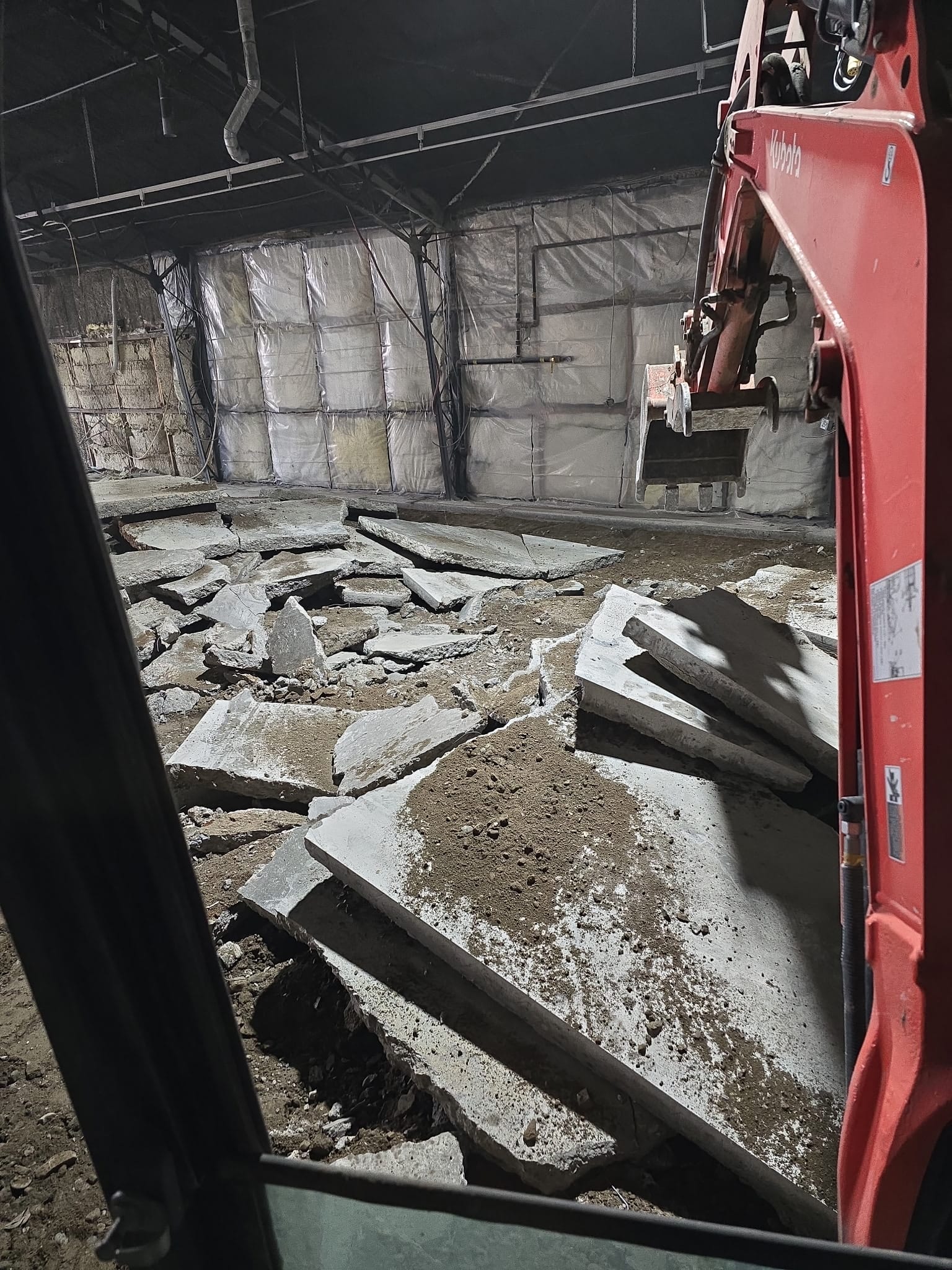 Warehouse Floor Demolition