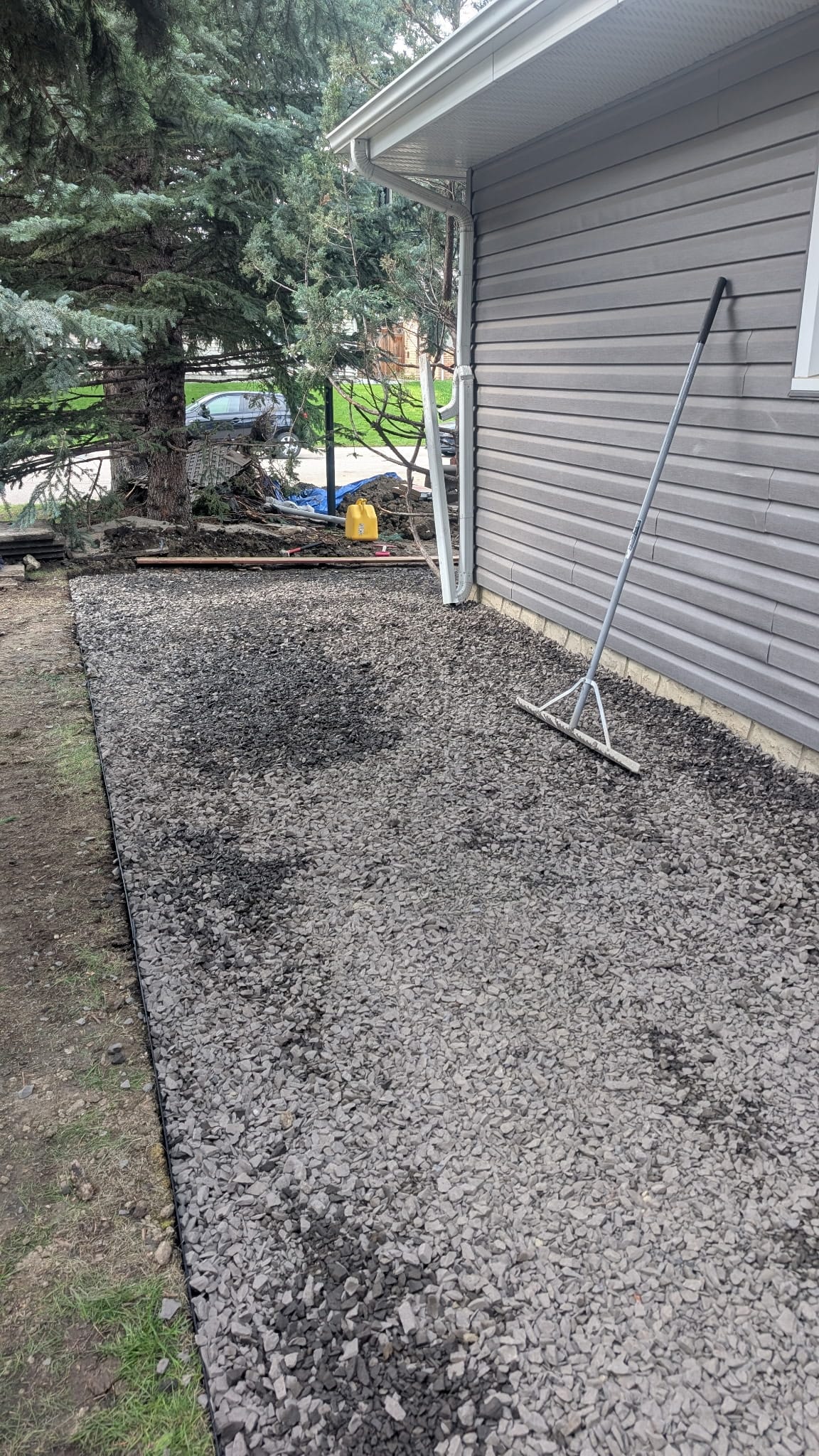 Gravel Base & Site Cleanup