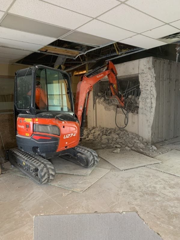 Interior Wall & Slab Demo
