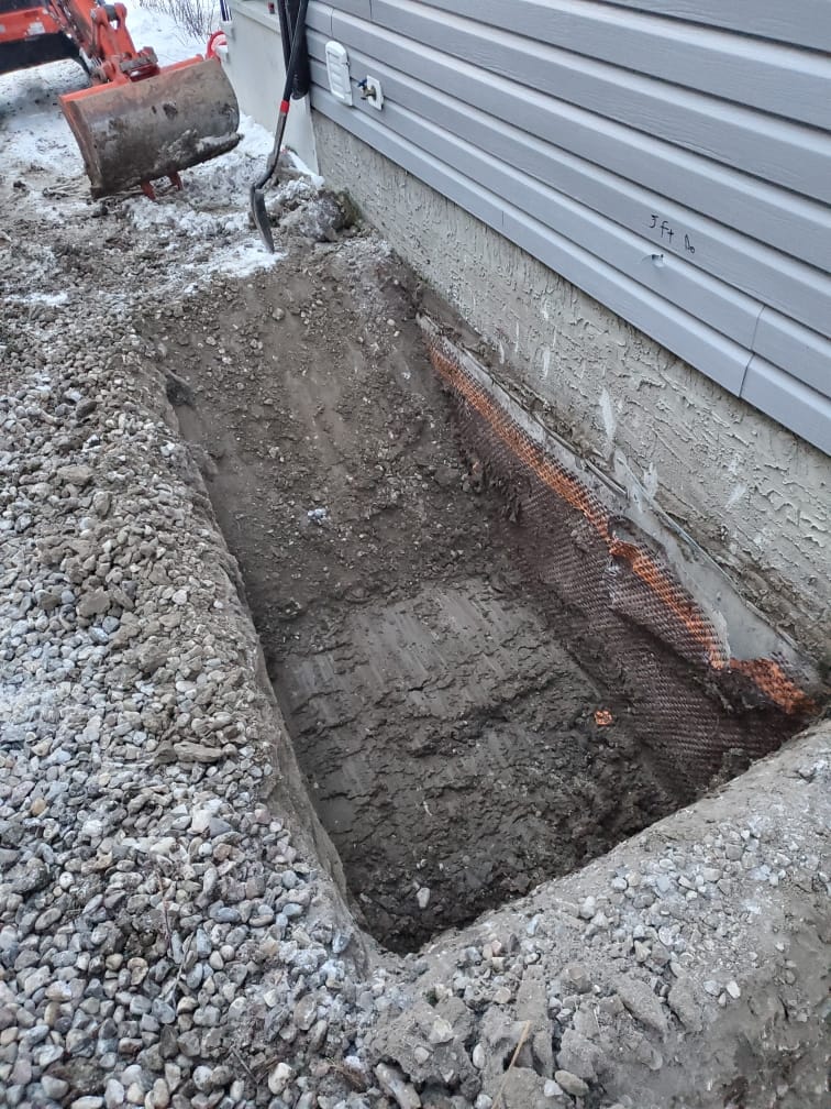 Winter Foundation Dig